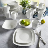 Square Dinner Set Plates and Dishes